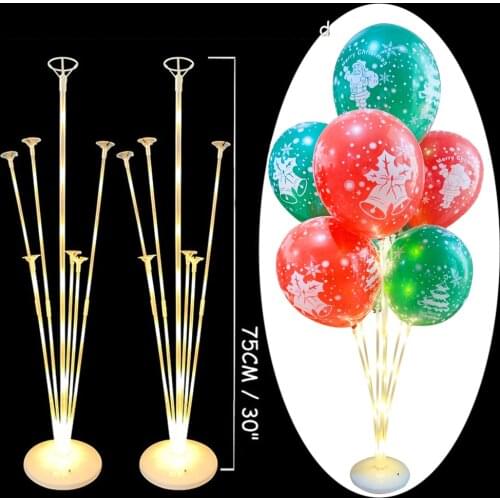 Balloon Holder Column Balloons Stand Stick Balons Birthday Party Decorations Adult Wedding Christmas Baby Shower Decor