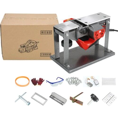 220V 500W Electric Planer Woodworking Tools Lane Household Small Multifunction Portable Desktop Carpenter Planing width150MM