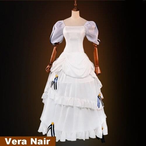 Game Identity V Cosplay Costumes Cosplay Survivor Vera Nair Perfumer Cosplay Costume Tea Skin Uniforms Clothes Suits Dresses