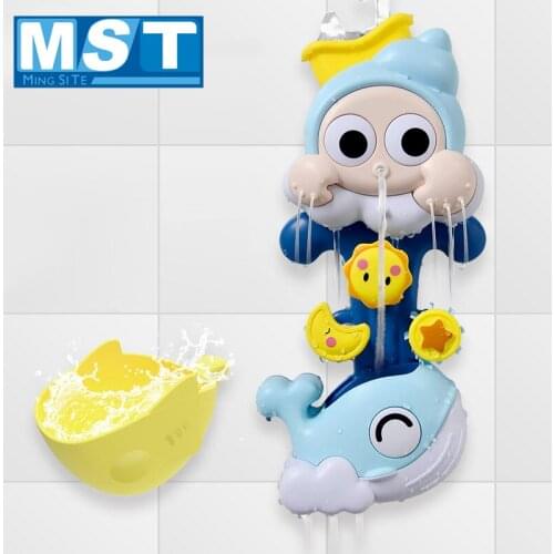 Creative Bath Toy Cute Water Spray Whale Baby Toys For Children Swimming Bathroom Bathing Shower Kids Toy Bathtub Toys
