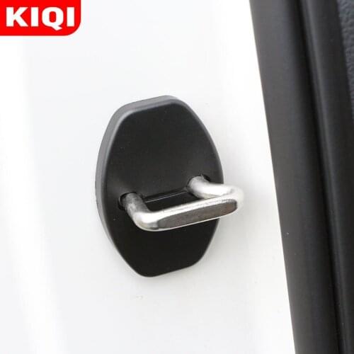 Car Door Lock Cover for Volkswagen VW JETTA MAGOTAN CC GOLF POLO GOLF 6 Passat B4 B6 Lavida Sagitar Bora for Skoda Fabia Superb