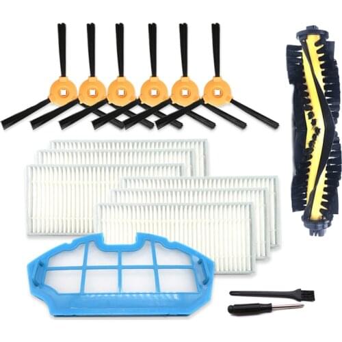 Accessories Kits Sets Parts For Ecovacs Deebot N79S N79 Robotic Vacuum Cleaner Filters,Side Brushes,Rolling Brushes