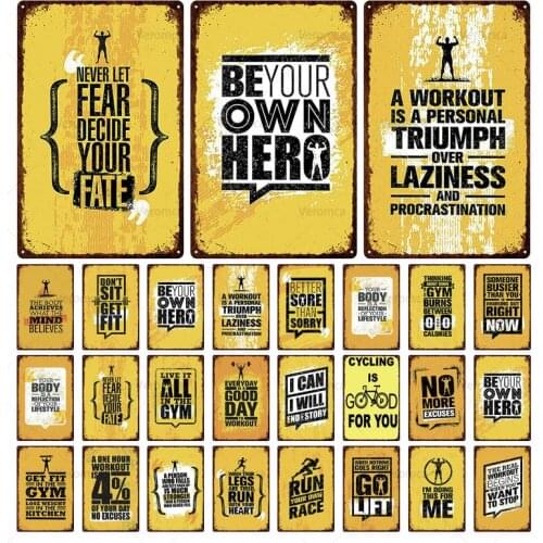 Family Rule And Motto Yellow Iron Painting Vintage Metal Tin Signs Living Room Home Decoration On The Wall Art Posters