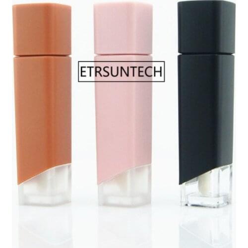 100pcs 5ML Empty Lip Gloss Tube, DIY Plastic black Liquid Lipstick Container, Women Beauty Makeup Tools F20171581