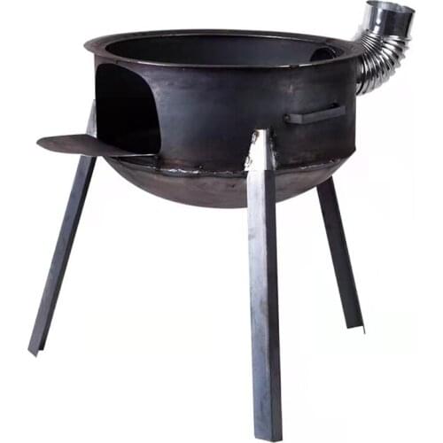 Rural Home Firewood Stove Firewood Stove Burning Firewood Camping Picnic Cooking Stove Outdoor Portable Mobile Stove All-in-One