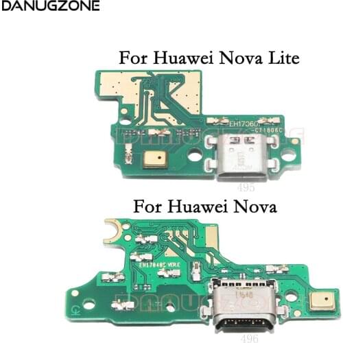 USB Charging Dock Jack Plug Socket Port Connector Charge Board Flex Cable For Huawei Nova Lite / P10 Lite