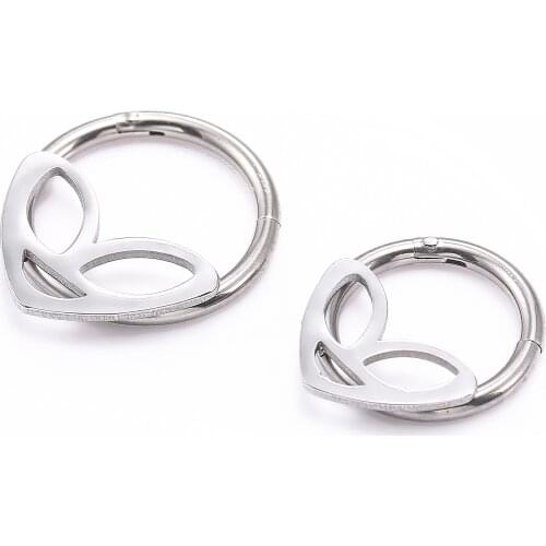 10pcs/lot Free Shipping Seamless Hinged Segment Ring Clicker Face Cartilage Nose Hoop Ear Cartilage Septum Ring 16G NEW