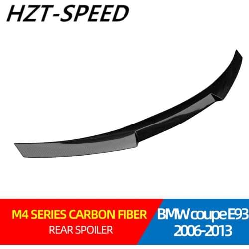 2006 - 2013 For BMW 3 Series Coupe E93 Modified M4 Carbon Fiber Rear Window Roof Spoiler Rear Roof Spoiler for BMW