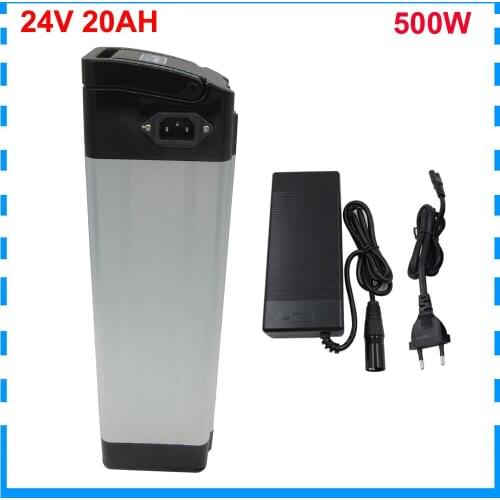 24V 7S 18650 Silver Fish Battery Pack 24V 20AH Lithium Battery 24 V 30AH e bike escooter battery TOP Discharge