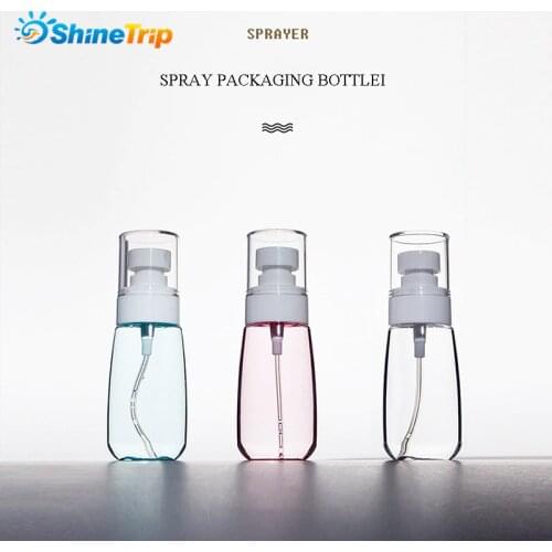 30/50/100ml Refillable Bottles Travel Transparent Plastic Perfume Atomizer Empty Small Spray Bottle Toxic Free Safe Dropship