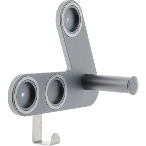 For Hair Dryer Accessories Wall Mount Alloy Bracket Holder Rack Stand