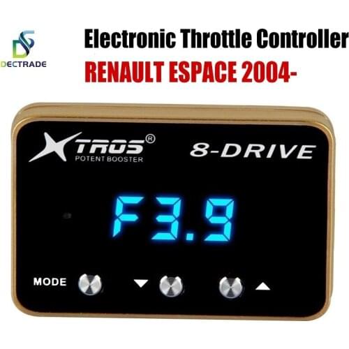 Dectrade Car Electronic Throttle Controller Racing Accelerator Potent Booster For Renault Espace 2004- Tuning Parts 8 Drive