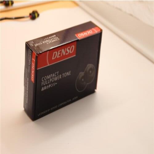 50 set For-DENSO Car air horn Disc shape waterproof niversal Interface Original Quality 12V CAR-Toyota-HONDA free shipping