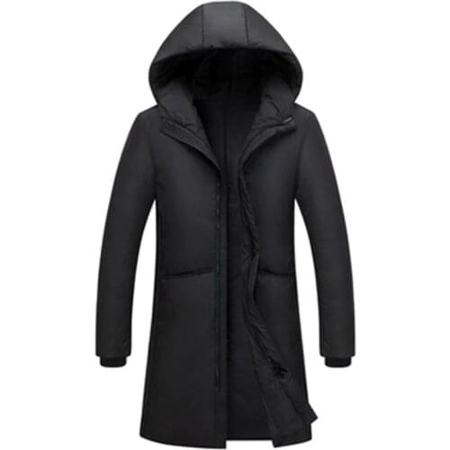 Brieuces Men's Down Jackets With A Hood