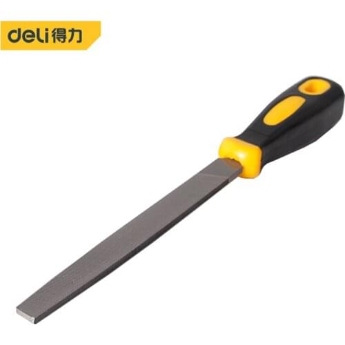 Deli 1 Pcs Metal Needles File for Glass Stone Jewelers Diamond Wood Carving Craft Sewing Hand Diamond Middle Tooth Flat Files