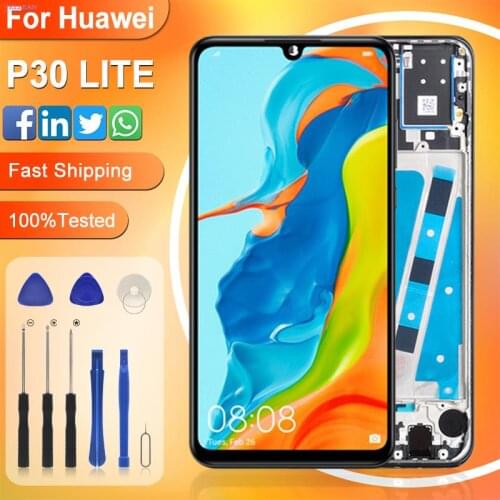 HH Promotion Nova 4E Lcd For Huawei P30 Lite Lcd With Touch Screen Digitizer Assembly MAR L01A L21A LX1A LX1M LX2 L21MEA Display