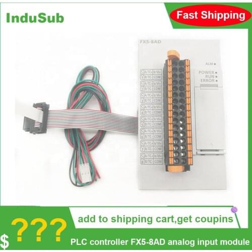 PLC Controller FX5-8AD Analog Input Module