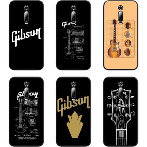 Les Paul Gibson Guitar Phone Case For Redmi 9A 9 8A 7 6 6A Note 9 8 8T Pro Max K20 K30 Pro