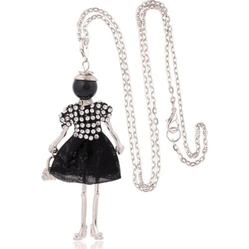 Fashion Women Long Necklace paris Pendant Jewelry 2020 New Pendant Wholesale Accessory Girl Christmas Gift