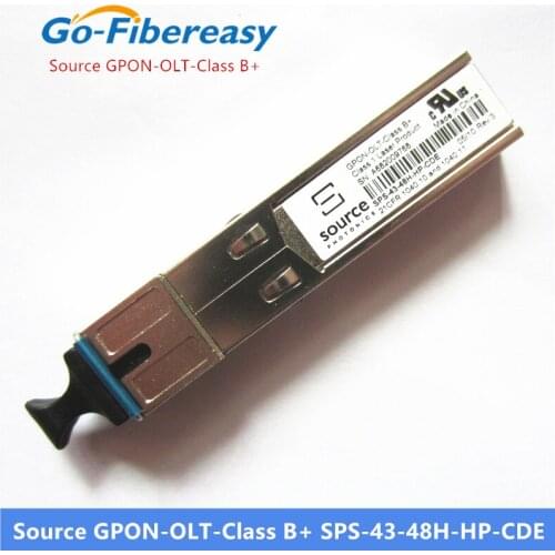 Source SFP Transceiver Module GPON-OLT-Class B+ SC Connector SFP Transceiver Module compatible Huwei ZTE GPON cards Optic Module