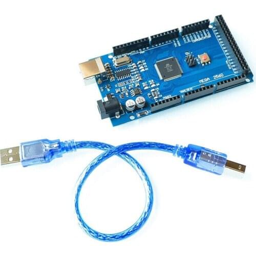 NEW MEGA 2560 R3 Development Board CH340G ATMEGA 2560 Kit USB Cable For Arduino