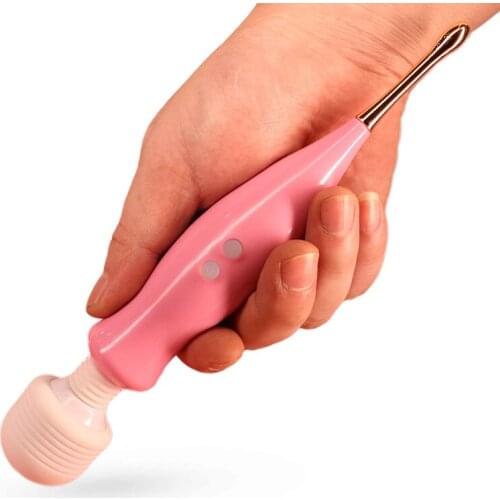 2019New Vibrator Adult Toys For Couples USB Rechargeable Dildo G Spot Vibrador Clit Stimulator Double Vibrator Sex Toy For Woman