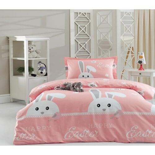 100% Natural Cotton Solid Color Duvet Cover Set Single FreshColor 3-Piece Simple And Stylish Design European American Style Easy