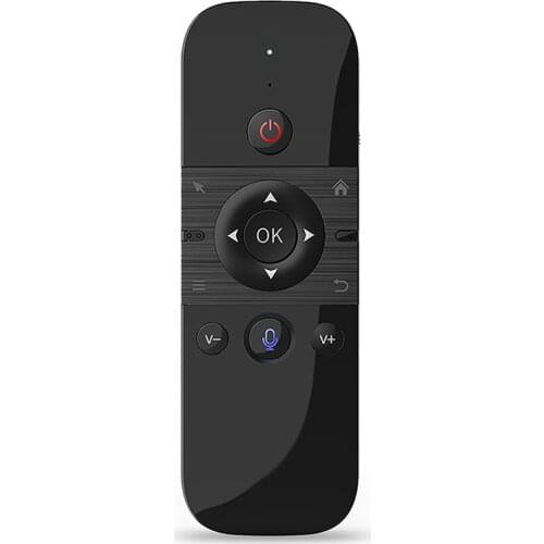 Original W1 PRO Fly Air Mouse Wireless Keyboard Mouse 2.4G Rechargeble Mini Remote Control for Laptop Smart Android TV Box PC