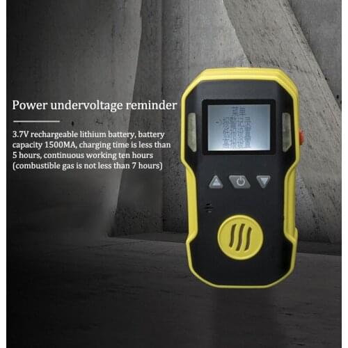 Gas Leak Detector NO Nitric oxide Gas Monitor with Alarm System Gas Detector Professional NO Air Gas Analyzer Sensor