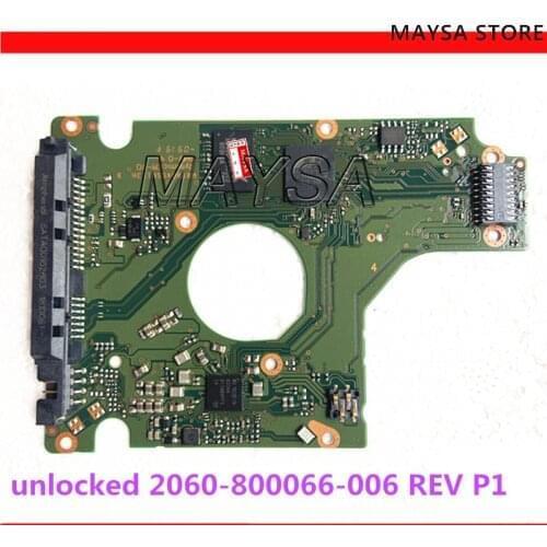 2060-800066 Unlocked PCB Lockless Circuit Decryption Logic Board for WD10SPZX WD10SDZW WD10SMZW HTS541010B7E610 Hard Drive