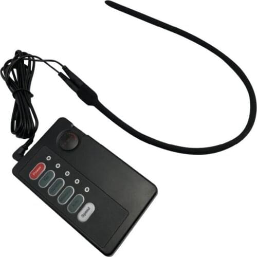 Silicone Urethral Plug Electro Shock Set Pulse Stimulation Urethra Sounding Electric Stimulator For Penis BDSM Adult Sex Toy