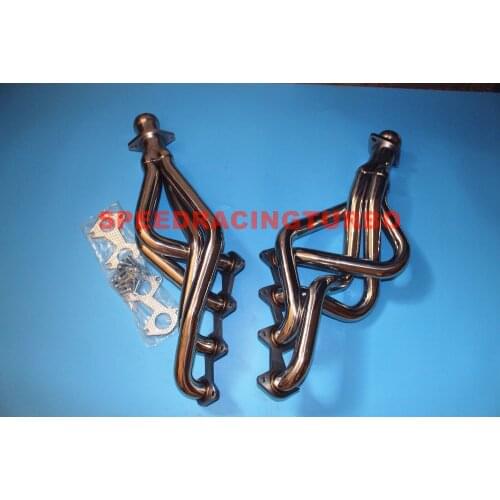 Exhaust header for Fit Ford Mustang 05-09 4.6L V8 Stainless Steel Long Tube Pair