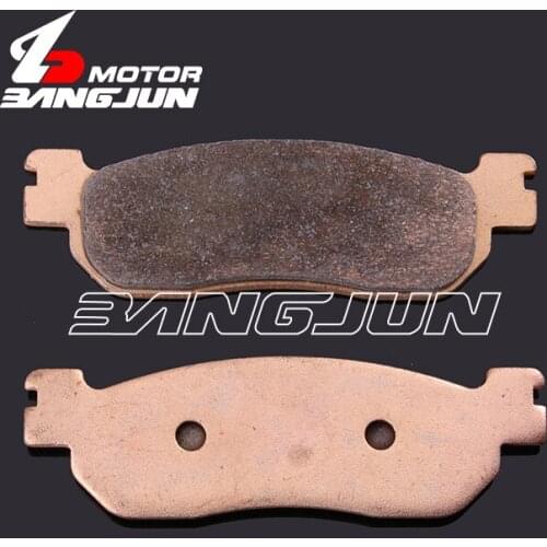 Motorcycle Rear Copper Base Metal Brake Pads For YAMAHA X-MAX YP125/250 2005-2012 YP250 1998-2003
