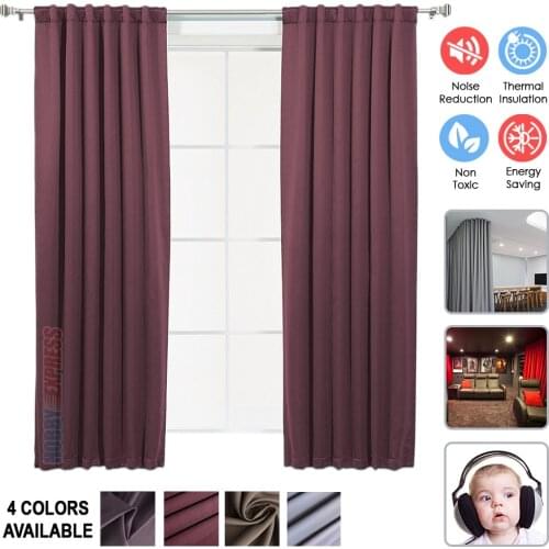 Arrowzoom 1 piece Panel 99.9% Blackout Thermal Insulation Soundproofing Window Curtain