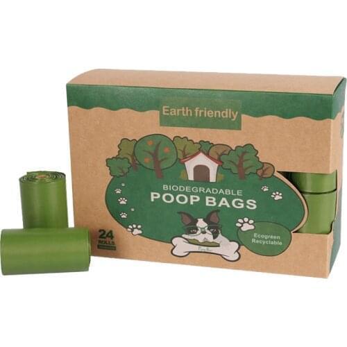 360 Counts 150 Counts 120 Counts pet poop Bag EPI Biodegradable Dog cat Waste Bags , Large Pet Waste Bags