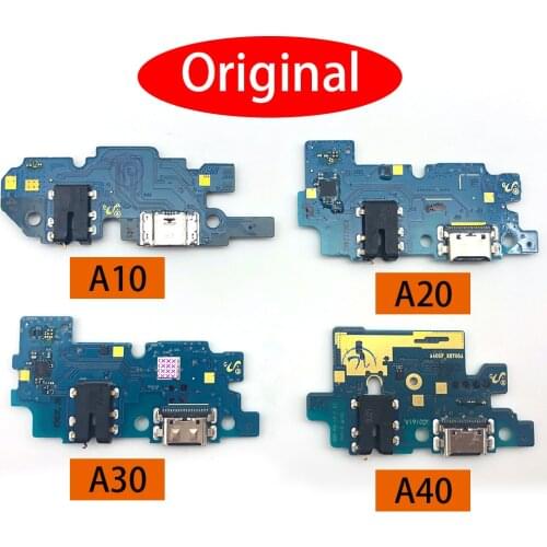 5Pcs,100% Original For Samsung A10 A10S A20 A21 A30 A40 A50 A105FN M21USB Charging Port Dock Connector Board With Microphone
