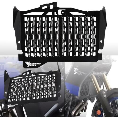 CNC Aluminum Radiator Grille Grill Guard Cover Protector Tenere700 T7 Rally New For Yamaha Tenere 700 2019-2021 2020 Motorcycle