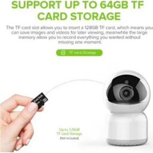 2MP 1080P Cloud Storage Wireless PTZ IP Camera
