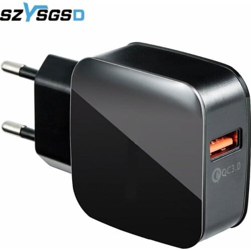 USB Charger quick charge 3.0 for iPhone X 8 7 iPad Fast Wall Charger for Samsung S9 Xiaomi mi 8 Huawei Mobile Phone Charger