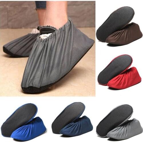Reusable Shoe Covers Non-slip for Men Women Washable Keep Floor Carpet Cleaning Household Outdoor Shoes Protector Cover