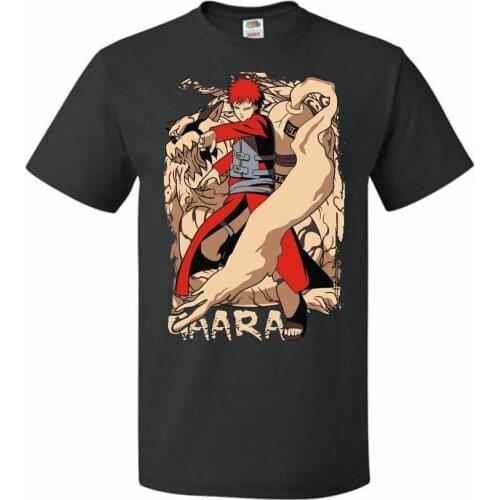 Gaara Unisex T-Shirt Anime Tee Multi Color And Sizes Top Apparel Pop Culture