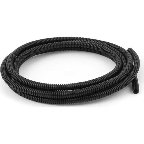 1/5/10/20/50M PP Corrugated Tube For car Wire pipe insulation corrugation For car wires corrugated casing 4mm-20mm