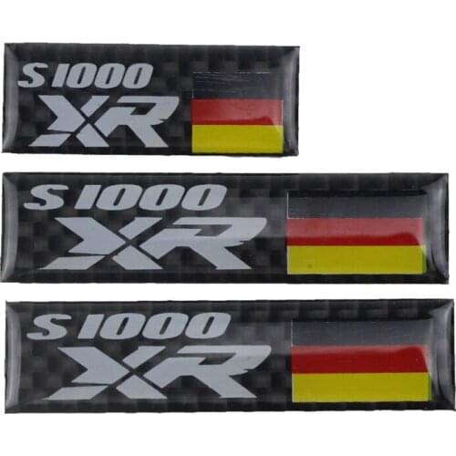 KODASKIN Carbon Sticker Emblem Decal for BMW S1000XR one set/3pieces