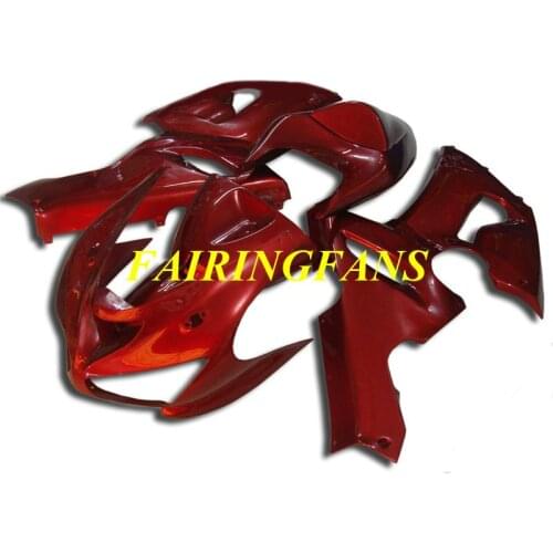 Motorcycle Fairing Body kit for KAWASAKI Ninja ZX6R 636 05 06 ZX 6R 2005 2006 ABS Red Fairings bodywork+gifts KJ20