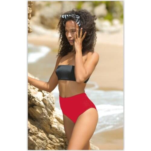 Swimwear Women High Waist Bikini Bottoms, New Trend for Summer, Beach Cloth