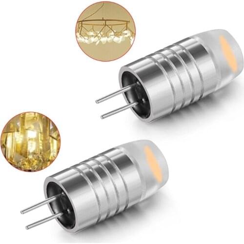 G4 Mini LED Bulb Base Lights 1.5W DC 12V COB Lamp Replacement for Chandelier
