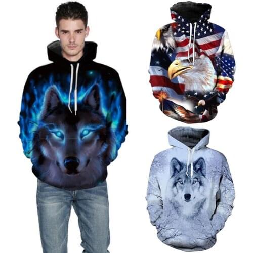 Men Womens Autumn Casual Hoodie Long Sleeve 3D Print Unisex Sweatshirt Crop Top Pullover Graphic Tops Casual Clothing