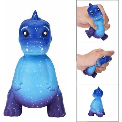 12CM Jumbo Soft Kawaii Dinosaur Squishy Squishies Squeeze Toys Slow Rising for Children Adults Relieves Stress Anxiety