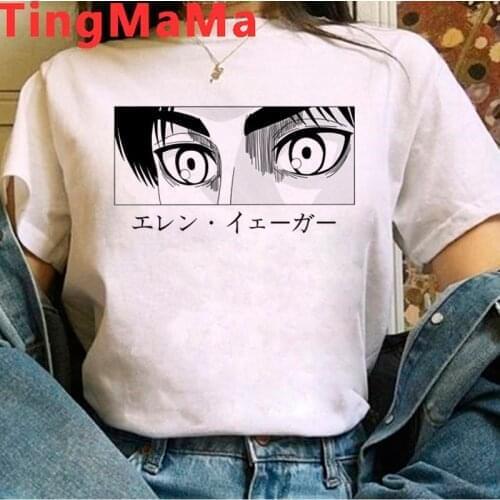Attack on Titan Titans Attack tshirt clothes male 2021 grunge harajuku couple clothes streetwear tshirt t shirt streetwear