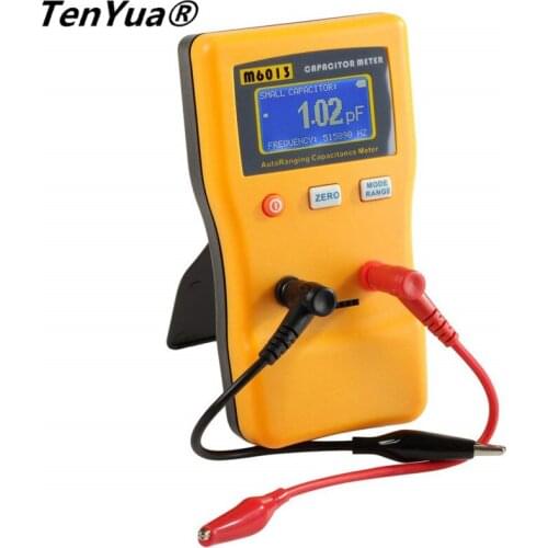 Professional Capacitor Meter High Precision LCD Digital Meter Measuring Capacitance High Resolution Resistance Capacitor Tester